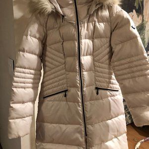 1 Madison Jackets \u0026 Coats | 1 Madison Down Coat Jacket Sz S | Color: Cream/White | Size: S | Tata0330's Closet
